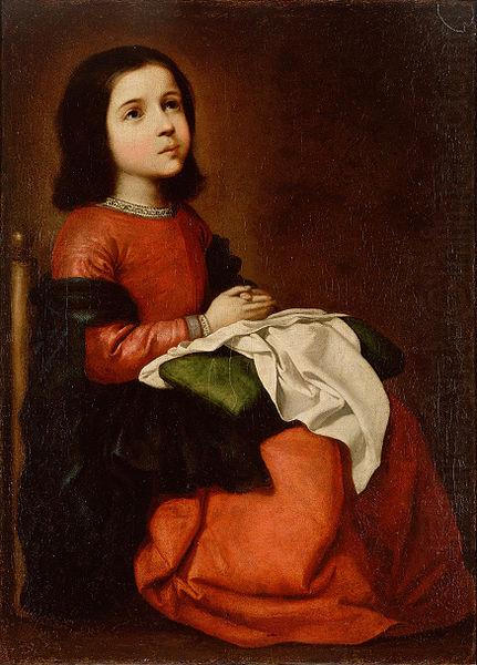 Francisco de Zurbaran Childhood of the Virgin china oil painting image